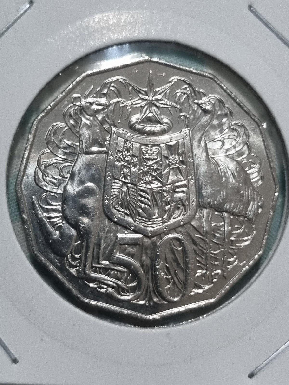 2018 UNC 50 Cent -Low Mintage- Coin - Uncirculated - Only 4.66mil Made 