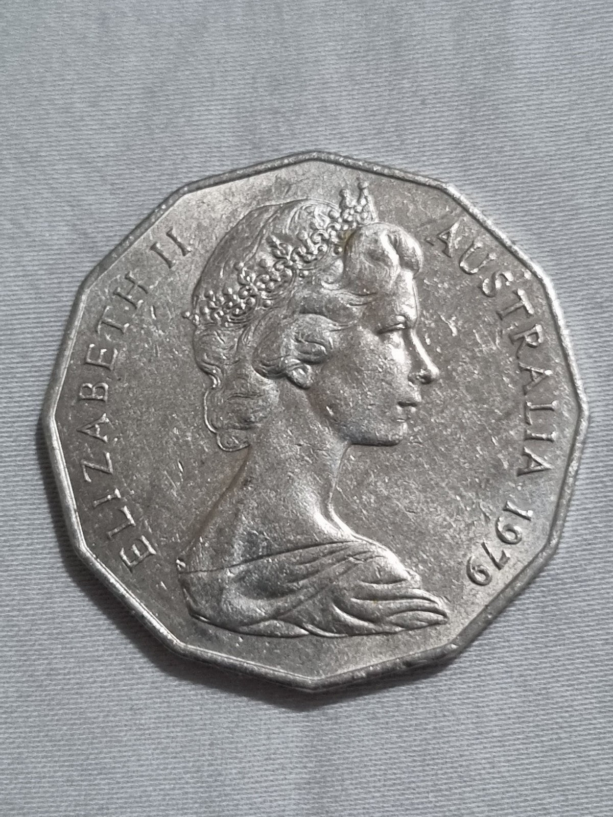 1979 50 Cent Coin Lightly Circulated 