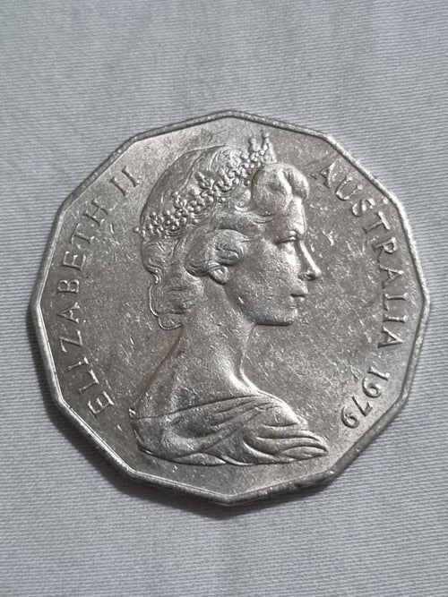 1979 50 Cent Coin Lightly Circulated 