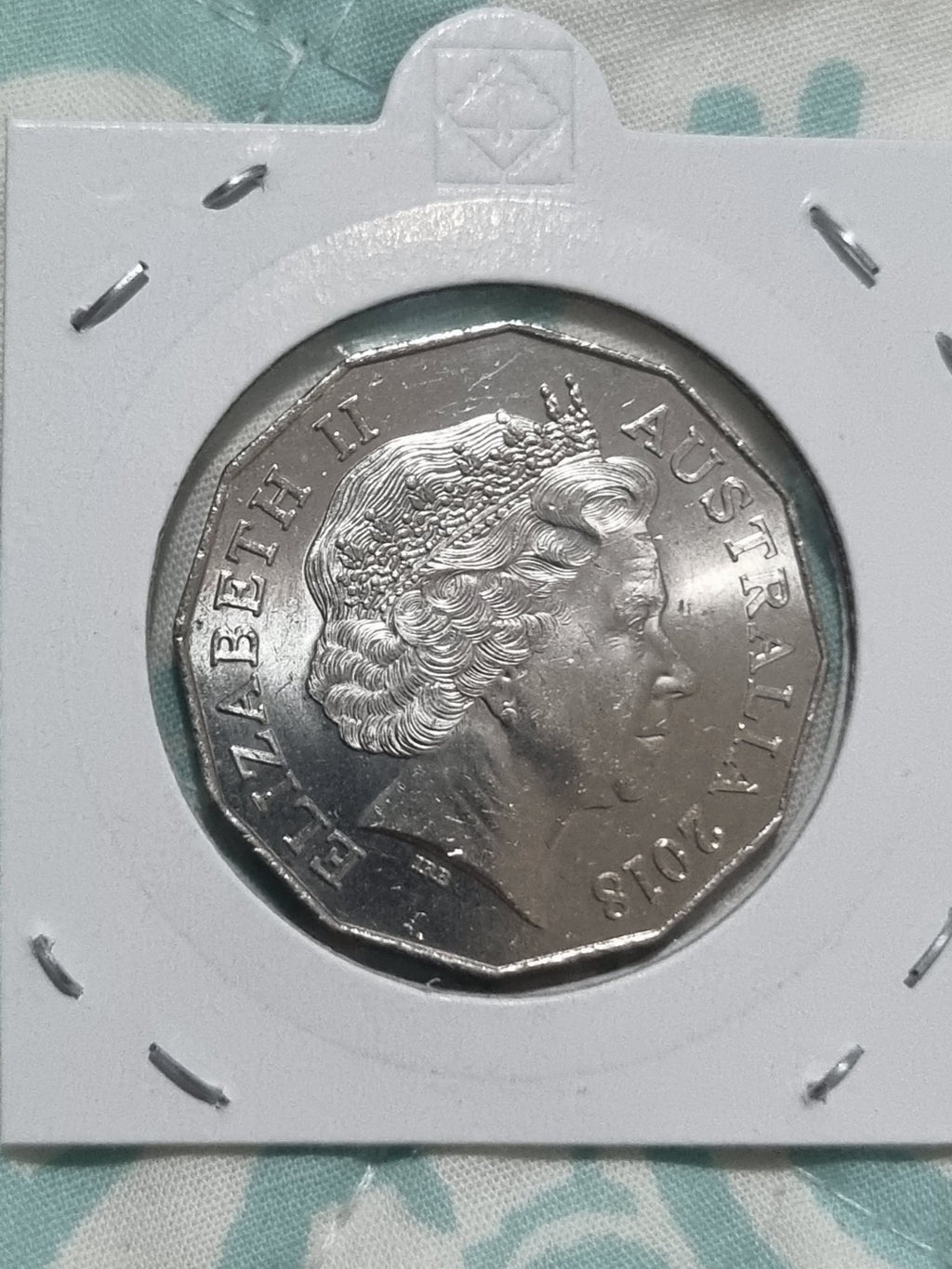 2018 UNC 50 Cent -Low Mintage- Coin - Uncirculated - Only 4.66mil Made 