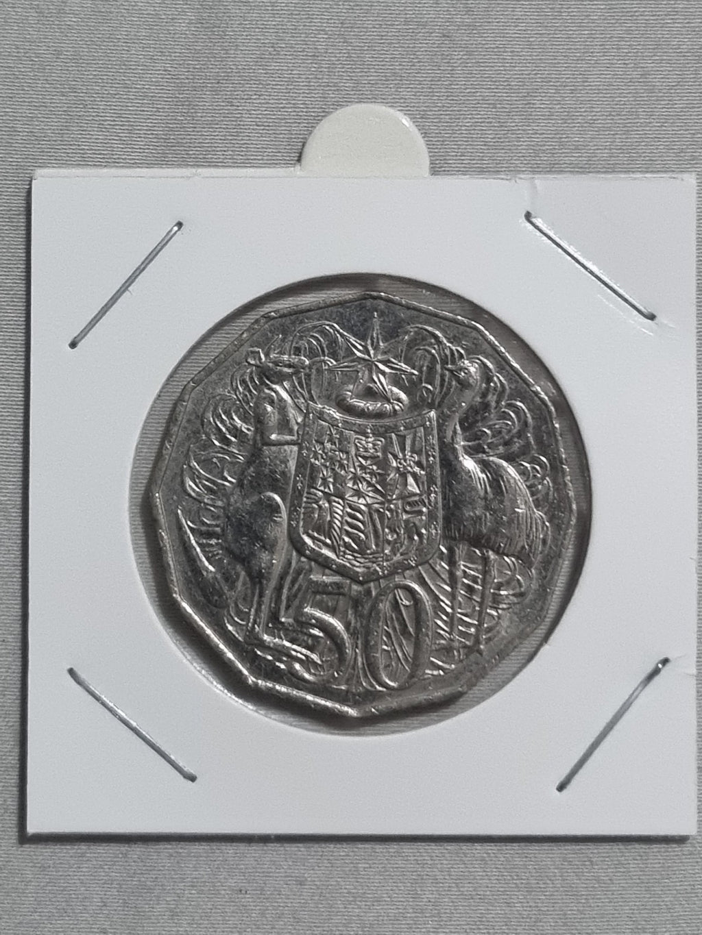 2016 50 Cent Coin - UNC In 2x2 Holder 